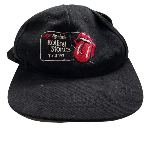 Vintage Rolling Stones 1997 Concert Tour Baseball Hat. - Picture 1 of 6